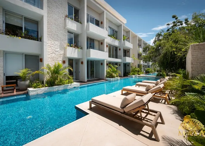 Nhoa 309c Lux 1br Pool View In Aldea Zama Hébergement de vacances