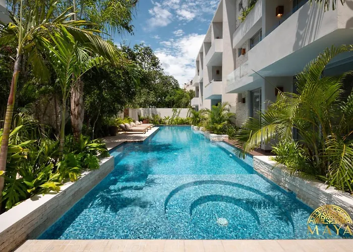 Nhoa 309c Lux 1br Pool View In Aldea Zama Hébergement de vacances Tulum