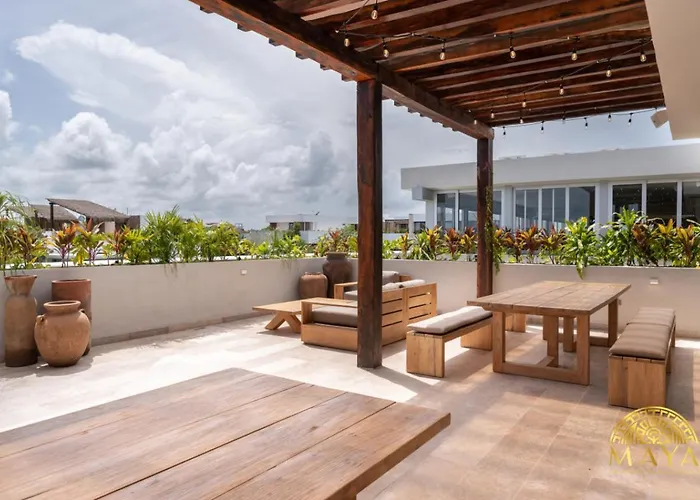 Nhoa 309c Lux 1br Pool View In Aldea Zama Hébergement de vacances Tulum